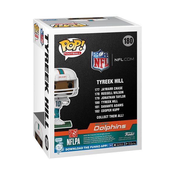 Фигурка Funko POP! NFL - Тайрик Хилл (Miami Dolphins - Tyreek Hill) изображение 3