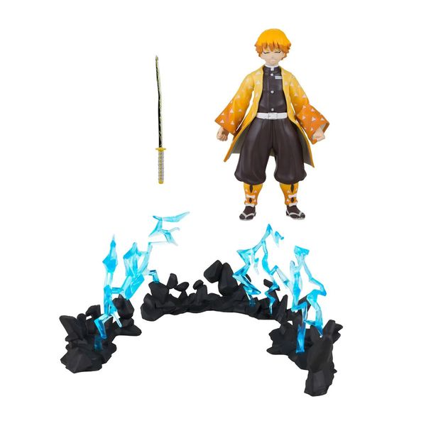Фигурка Клинок рассекающий демонов - Зеницу (Demon Slayer) Thunder Breathing Deluxe McFarlane изображение 5