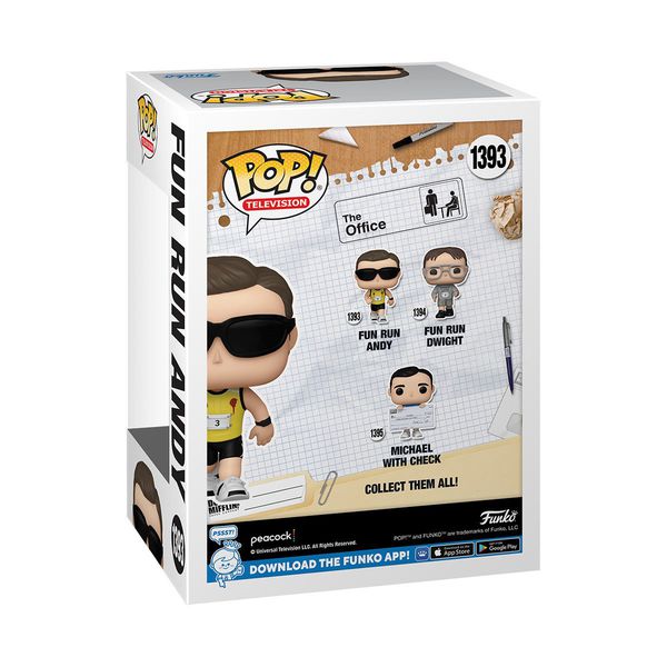 Фигурка Funko POP! Офис - Энди Бернард на забеге (The Office - Andy Fun Run) изображение 3