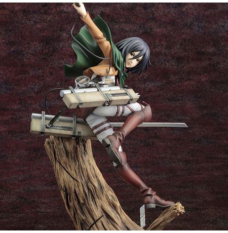 Фигурка Атака на титанов - Микаса Аккерман на дереве (Attack on Titan - Mikasa) УЦЕНКА