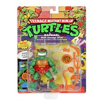 Фигурка Черепашки-Ниндзя - Рафаэль (Raphael - TMNT Classic Storage Shell) лицензия 10,5 см