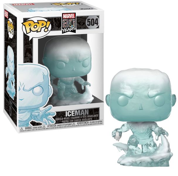 Фигурка Funko POP! Люди Икс - Ледяной человек Первое появление (X-men - Iceman Marvel 80th)