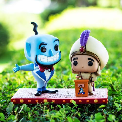Виниловая фигурка Funko POP! Аладдин и Джин (Aladdin's First Wish)