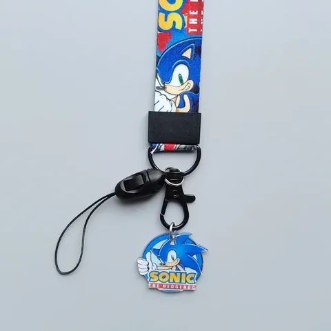 Картхолдер Соник (Sonic the Hedgehog), пластик 11х6,8 см, 48 см изображение 2