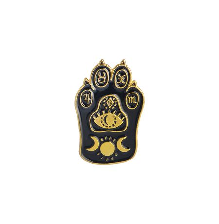 Значок Кот гадальный: лапа