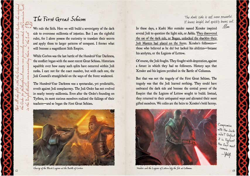 Star Wars - Book of Sith (Secrets from the Dark Side) HC изображение 3
