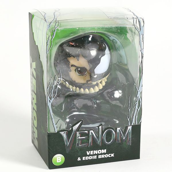 Фигурка-башкотряс Веном - Эдди Брок (Venom) Cosbaby 10 см изображение 3