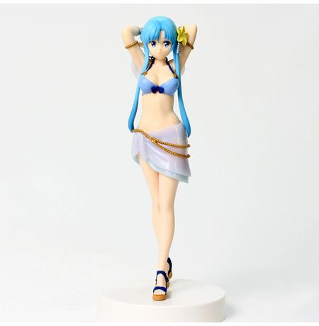 Фигурка Sword Art Online - Асуна (Asuna Espresto Figure Jewelry Materials Swimsuit) 23 см изображение 3