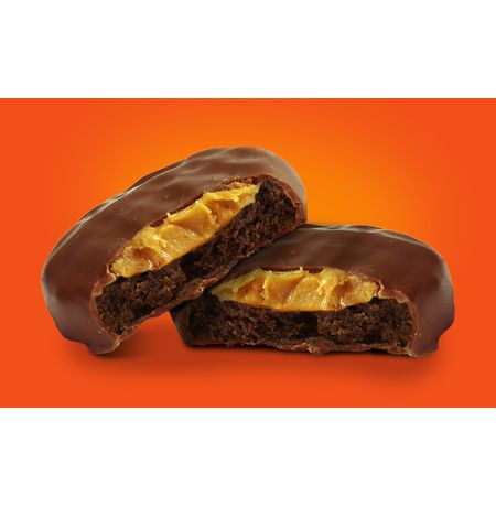 Reese's Rounds 8 packs шоколадные печеньки с арахисовой пастой 128 гр изображение 2