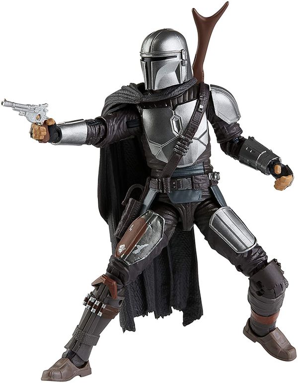 Фигурка Звездные войны - Мандалорец (Star Wars The Mandalorian Beskar Black Series) 16 см лицензия