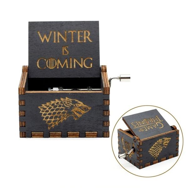 Шкатулка Игра Престолов (Game of Thrones) черная 6,5х5х4 см