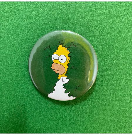 Значок Гомер - Симпсоны, 4,5 см