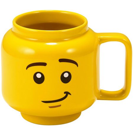 Кружка Лего голова 3D (LEGO)