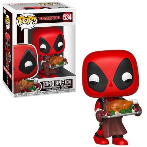 Фигурка Funko POP! Дэдпул с индейкой (Deadpool Supper Hero) изображение 2