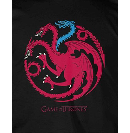 Футболка Игра Престолов - Герб Таргариенов - Ледяной Дракон (Game Of Thrones) изображение 2