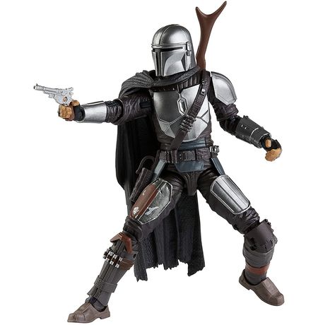 Фигурка Звездные войны - Мандалорец (Star Wars The Mandalorian Beskar Black Series) 16 см лицензия