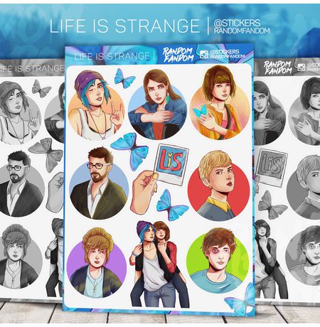 Набор стикеров Life is strange