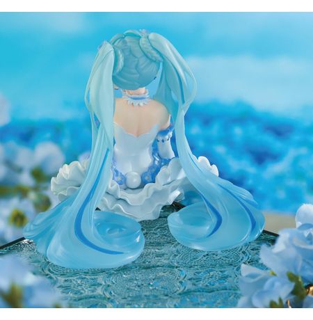 Фигурка Хацунэ Мику (Hatsune Miku - Flower Fairy Nemophila Noodle Stopper) 15 см УЦЕНКА изображение 2