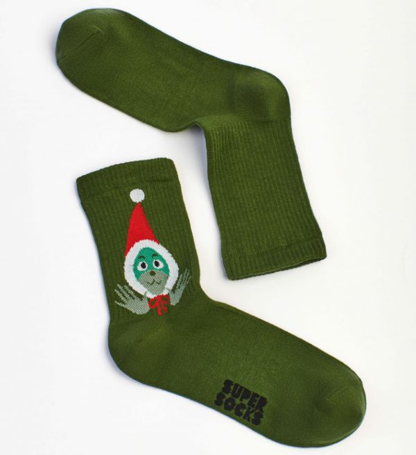 Носки SUPER SOCKS Гринч