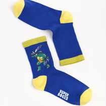 Носки SUPER SOCKS TMNT - Леонардо (размер 40-45)