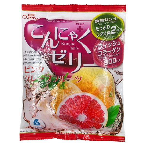 Желе Конняку со вкусом грейпфрута