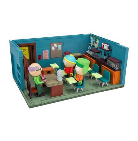 Конструктор Южный Парк - Картман, Кайл и Мистер Гаррисон в классе (South Park -  Classroom)