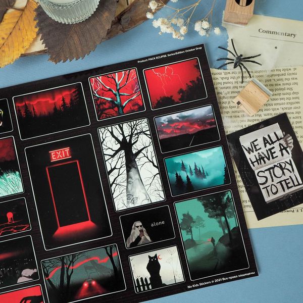 Наклейки Затмение стикеры NKS изображение 2