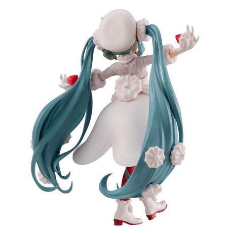 Фигурка Хацунэ Мику - Клубничный Торт  (Hatsune Miku Sweet Tea Time Strawberry Shortcake) 17 см изображение 3