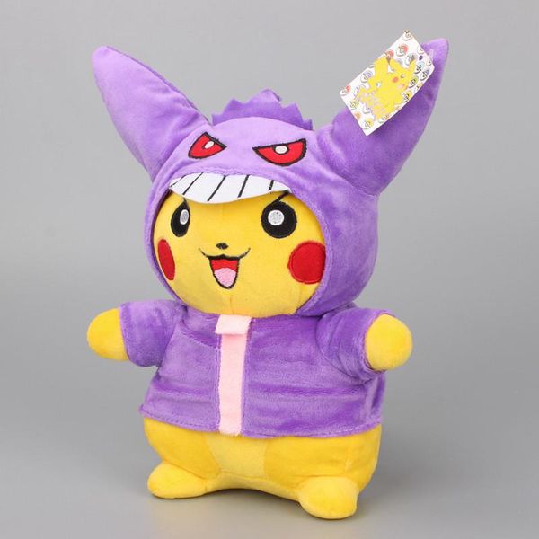 Мягкая игрушка Пикачу Генгар Покемон (Pikachu Gengar Pokemon) изображение 2