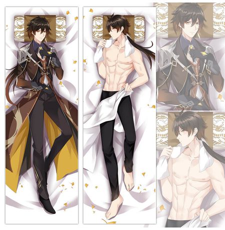 Дакимакура Геншин Импакт - Чжун Ли (Genshin Impact - Zhongli)