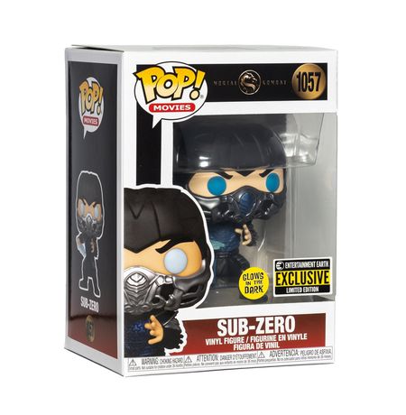 Фигурка Funko POP! Mortal Kombat - Саб-Зиро Эксклюзив, светится в темноте (Sub-Zero Exclusive) изображение 3