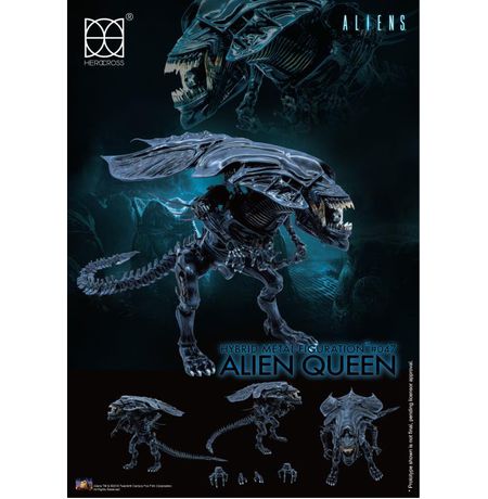 Фигурка Королева Чужих - гибрид (Alien Queen Hybrid Metal) 18 см изображение 3