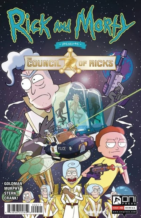 Rick and Morty Presents: Council of Ricks #1