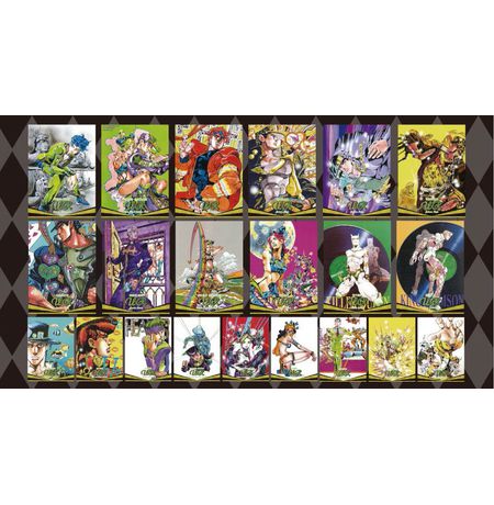 Коллекционные карточки JoJo’s Bizarre Adventure Premium Royal Box 36 штук в боксе (Джо Джо) изображение 9