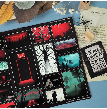 Наклейки Затмение стикеры NKS изображение 2