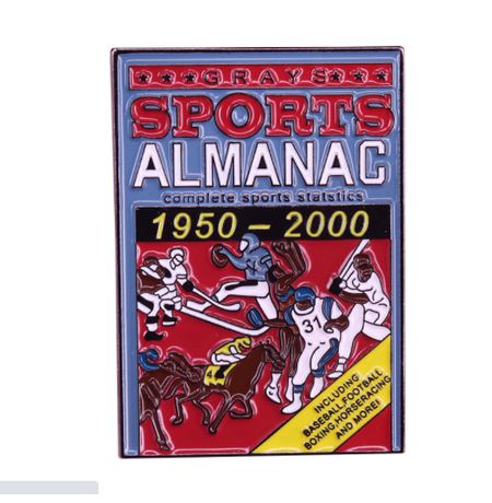 Значок Назад в будущее 2 - Спортивный альманах (Back To The Future 2)