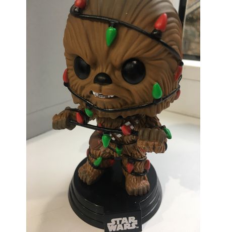 Фигурка Funko POP! Звездные Войны - Новогодний Чубакка (Star Wars - Chewbacca) (УЦЕНКА) изображение 4