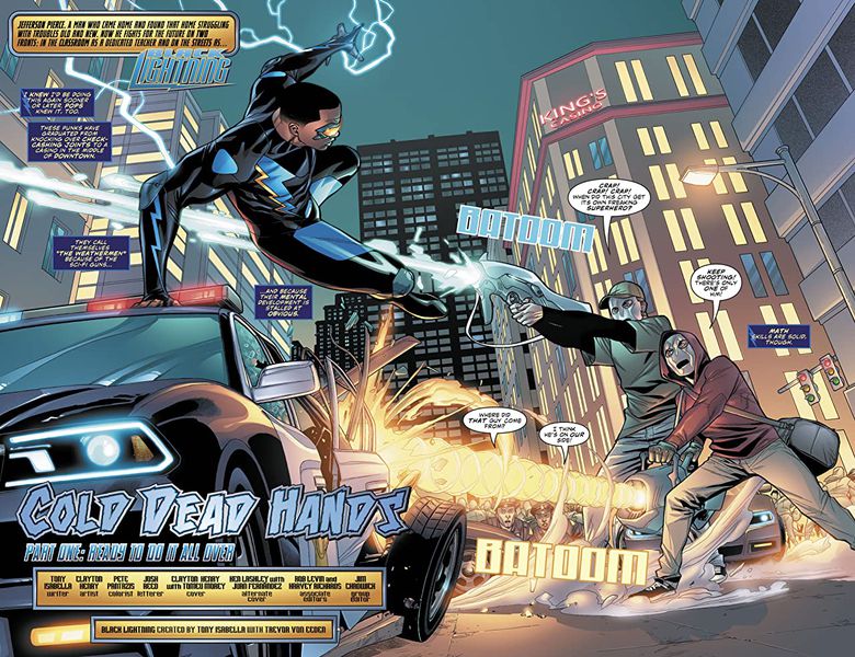 Black Lightning Cold Dead Hands #1 изображение 3