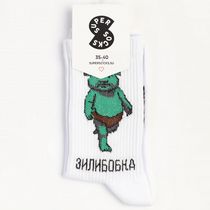 Носки SUPER SOCKS Зилибобка (размер 35-40)