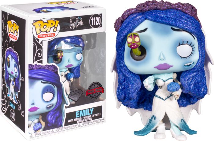 Фигурка Funko POP! Труп невесты - Эмили с червем (Emily with Worm) Diamond Collection