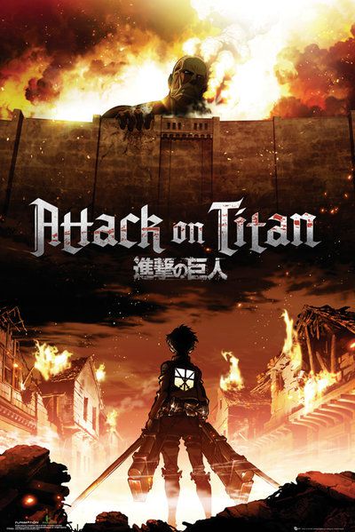 Постер Атака на титанов (Attack On Titan)
