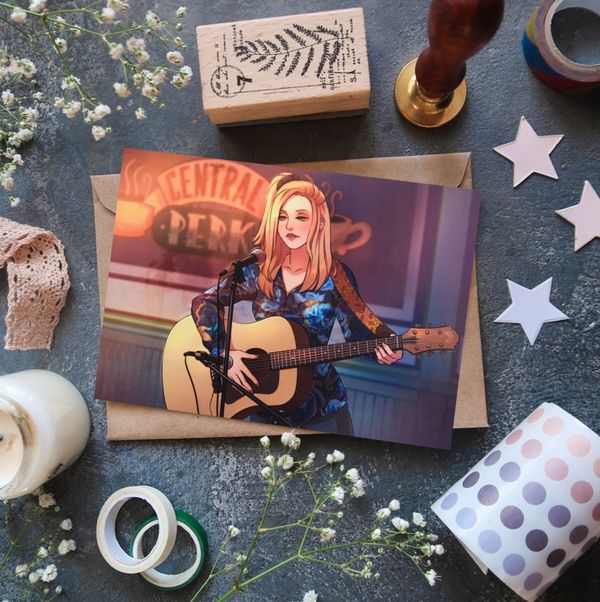 Открытка Друзья - Фиби 10,5х15