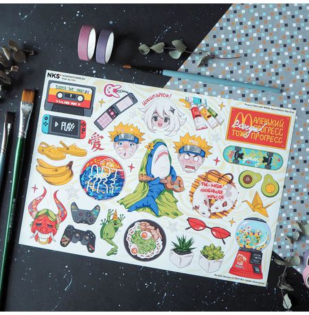 Набор стикеров Mood