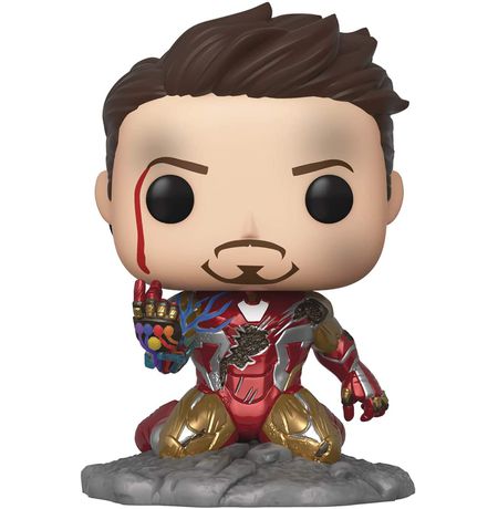 Фигурка Funko POP! Железный Человек с перчаткой Эксклюзив (Previews Exlusive GITD) (УЦЕНКА)