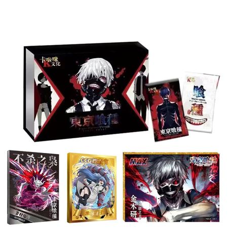 Коллекционные карточки Tokyo Ghoul Категория Premium 3 штуки в бустере (Токийский гуль Black) изображение 2