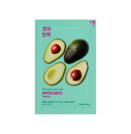 Маска для лица Holika Holika Pure Essence Mask Sheet, авокадо, тканевая