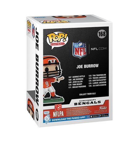 Фигурка Funko POP! NFL - Джо Барроу (Cincinnati Bengals - Joe Burrow) изображение 3