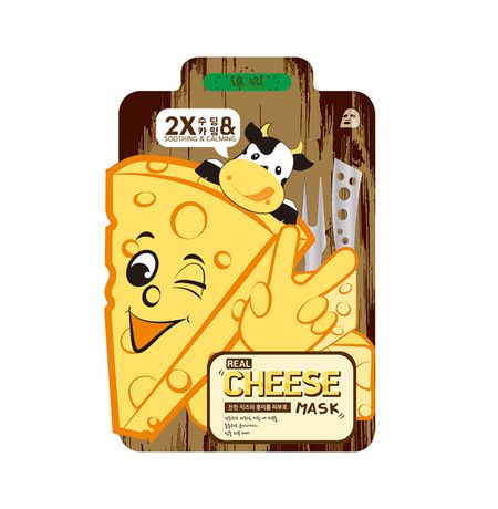 Маска для лица Real Cheese, успокаивающая