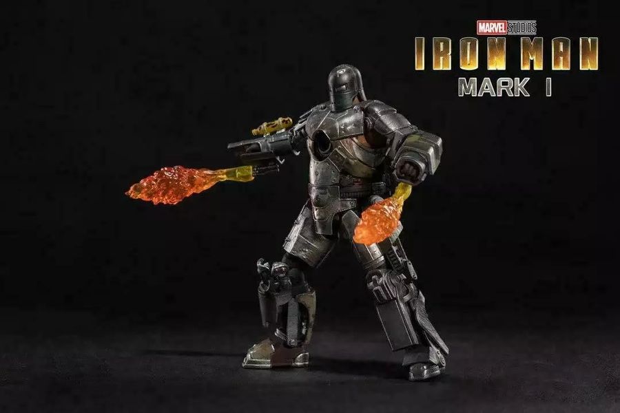 Фигурка Железный Человек - Mark I (Iron Man ZD Toys) лицензия изображение 3