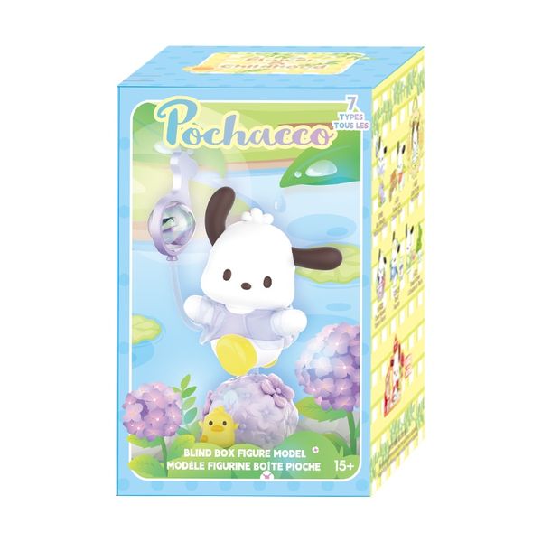 Случайная фигурка MINISO Sanrio Pochacco Flower & Childhood Лицензия 7-10,5 см